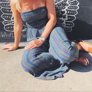Urban Outfitters strapless jumpsuit